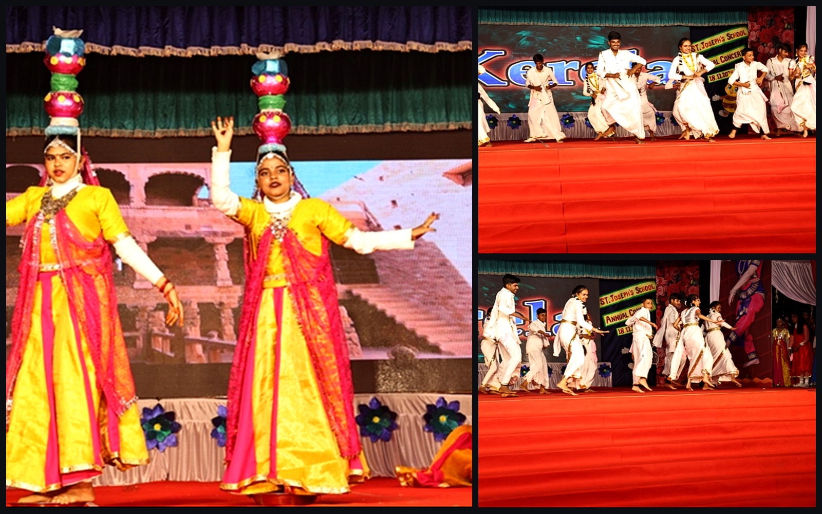 St. Joseph's School Annual Concert Performance Collage