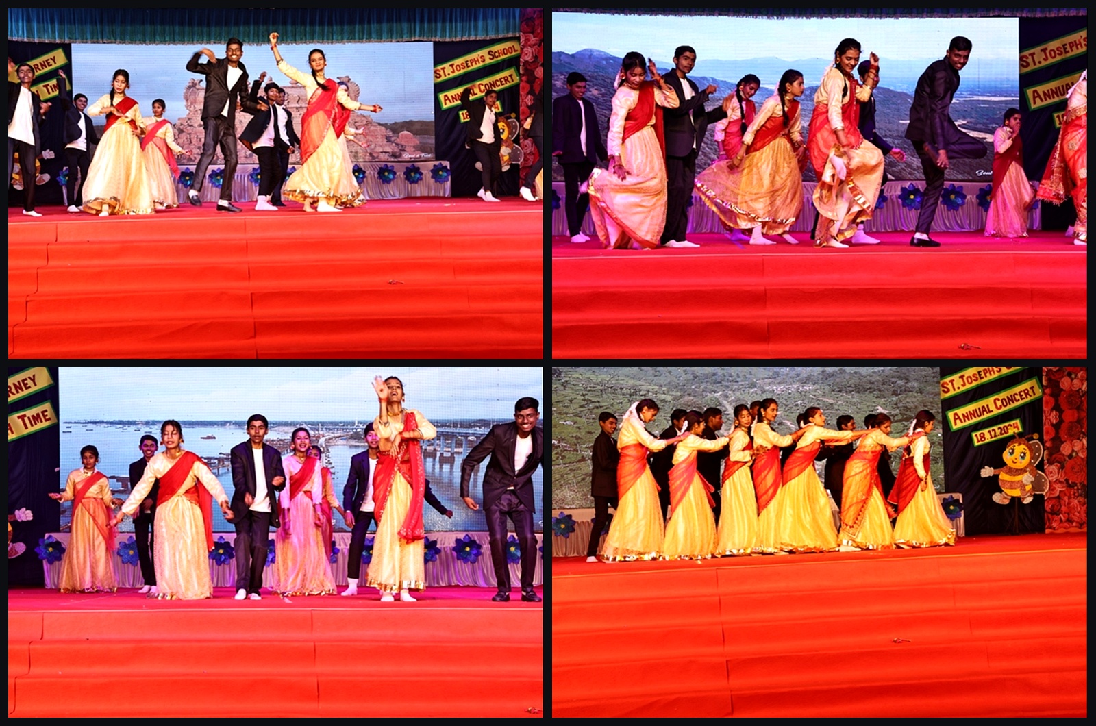 Scholastic convocation honours and ceremony collage